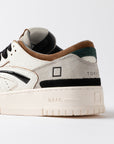 TORNEO COLORED WHITE-CUOIO - D.A.T.E. SNEAKERS