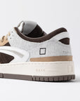 FW25 D.A.T.E. TORNEO POP WHITE-BROWN