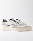 TORNEO PURE CALF WHITE-BROWN - D.A.T.E. SNEAKERS