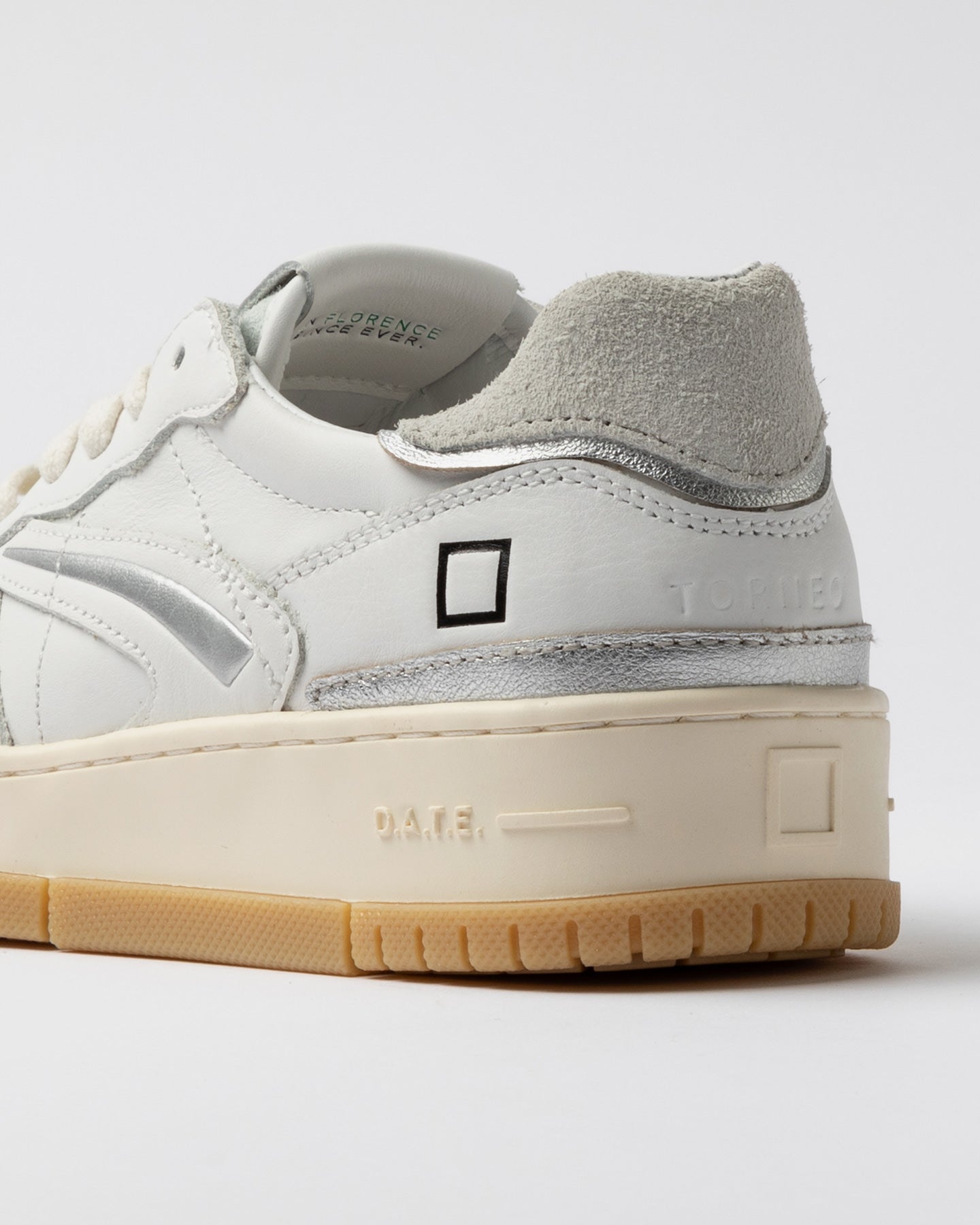 D.A.T.E. TORNEO PURE CALF WHITE - Marcello Fontana Shop