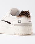 FW25 D.A.T.E. TORNEO PURE POP WHITE-LEOPARD