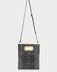 BORSA NOIR A MANO + TRACOLLA - BLU - NALI'