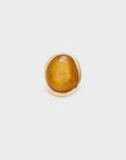 ANELLO KABRI IN ACRILICO OVER - OCRA - NALI'
