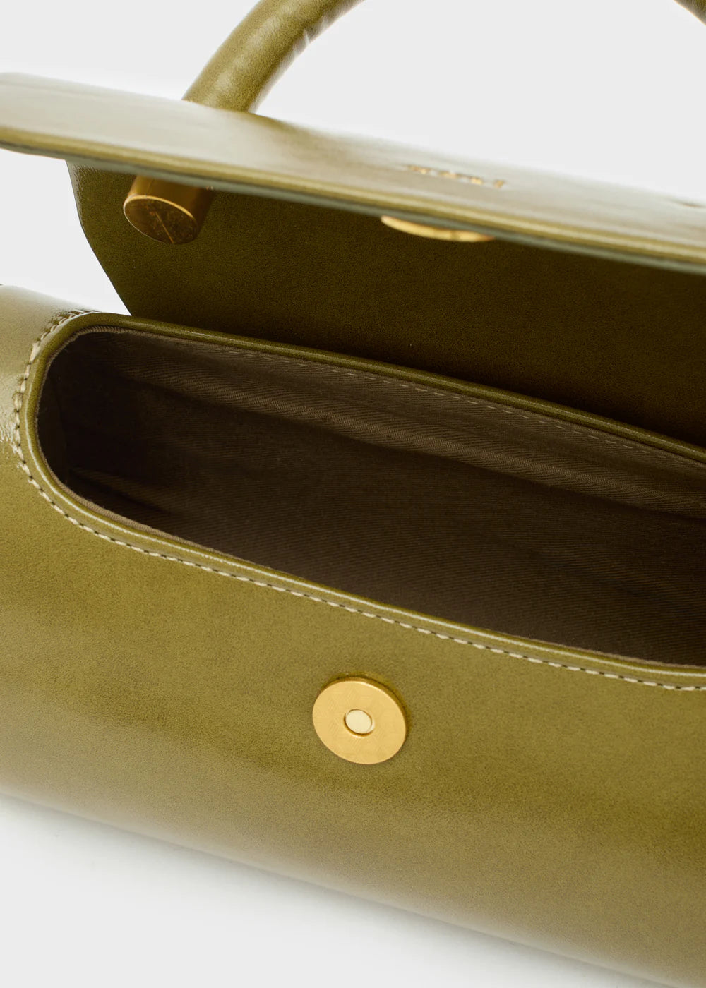 BORSA PHOEBE A MANO RIGIDA VERDE- NALI' - Marcello Fontana Shop