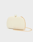 Clutch Sofia plisse' crema