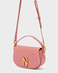 BORSA KADY A MANO + TRACOLLA ROSA - NALI - Marcello Fontana Shop