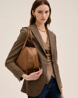 BORSA EMILY BIG + TRACOLLA MARRONE - NALI - Marcello Fontana Shop