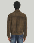 ROY ROGER'S GIACCA NEWMAN IN SUEDE EFFETTO VINTAGE