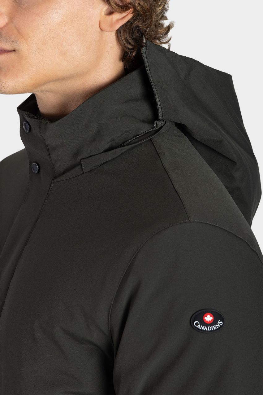 GIUBBINO TECNICO 0.10 TECH BLACK - CANADIENS - Marcello Fontana Shop