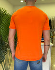 SUN68 T-SHIRT ARANCIONE