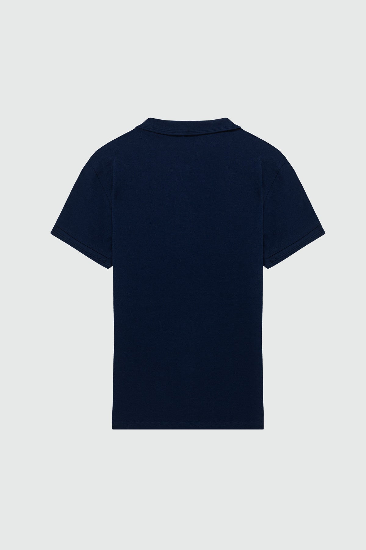 ROY ROGER'S POLO IN PIQUET Blue Navy - Marcello Fontana Shop