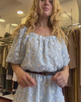 SAIPH ABITO CELESTE CON CINTURINO - COD.95169
