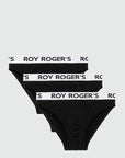 Slip Tri-pack in cotone black