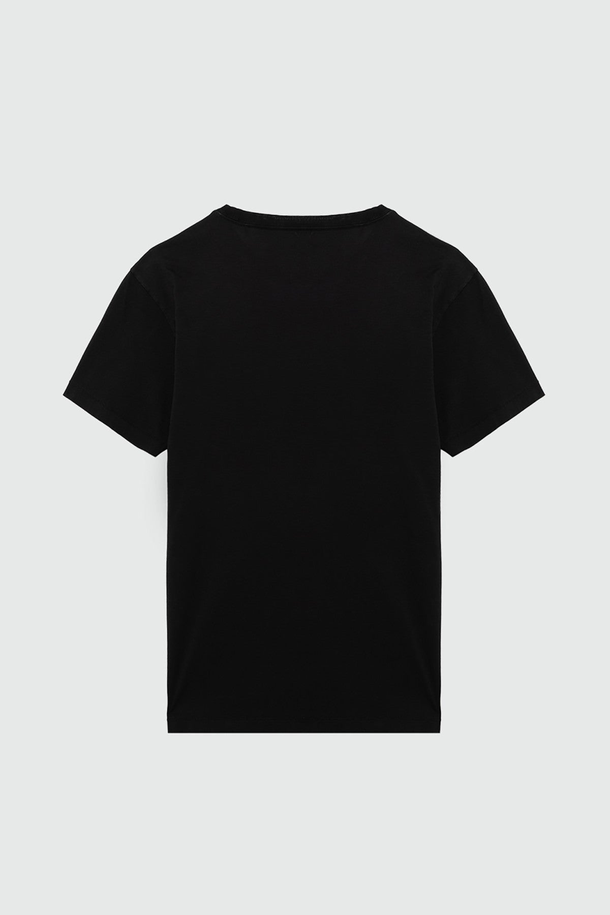 ROY ROGER'S T-SHIRT PIMA IN JERSEY BLACK - Marcello Fontana Shop