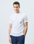 SS26 T-SHIRT POCKET IN JERSEY WHITE - ROY ROGER'S - Marcello Fontana Shop