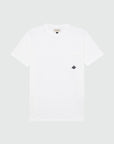 SS26 T-SHIRT POCKET IN JERSEY WHITE - ROY ROGER'S - Marcello Fontana Shop
