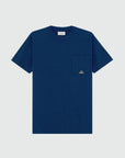 SS26 T-SHIRT POCKET IN JERSEY BLUE - ROY ROGER'S - Marcello Fontana Shop