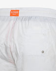 SUN68 SWIM PANT WTH TAPE LOGO BIANCO - Marcello Fontana Shop